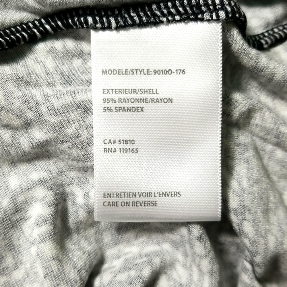 Vintage Tribal Women's Top Size M Long Sleeve Cowl Neck All Over Print - Picture 7 of 8